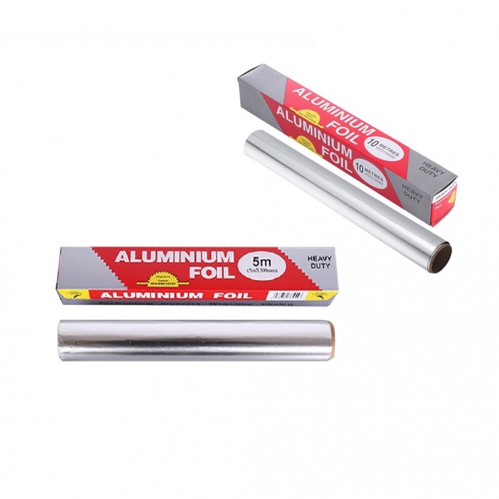 Aluminium Foil Roll 5/10M BBQ Baking 1382/1383