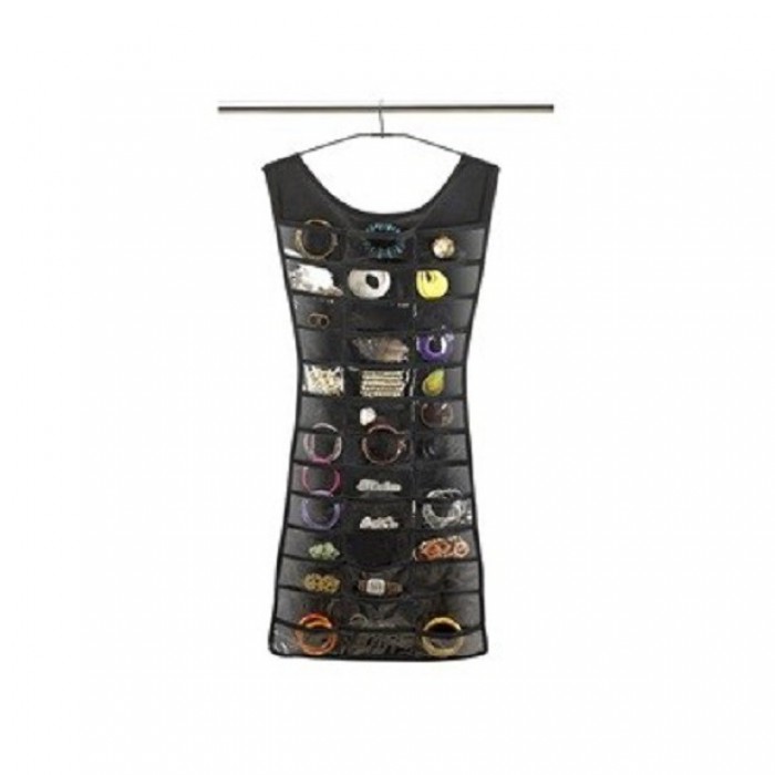 Little Black Dress 2 Sided Jewelry Organizer 1302