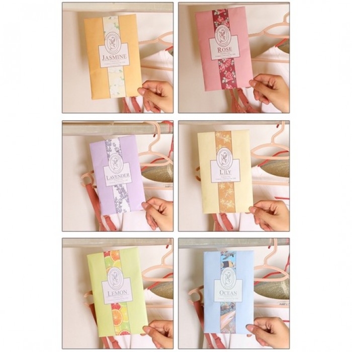Anti Insect Natural Smell Air-Freshener Wardrobe Scented Sachet Bag 1286