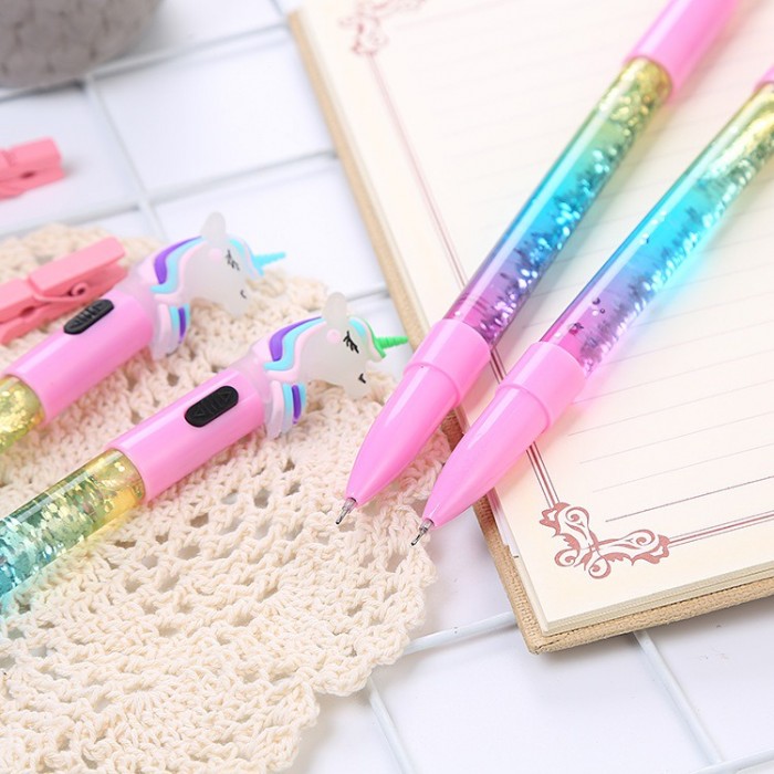 Unicorn Light Pen Kid Children Student Office Gift Prize 4085