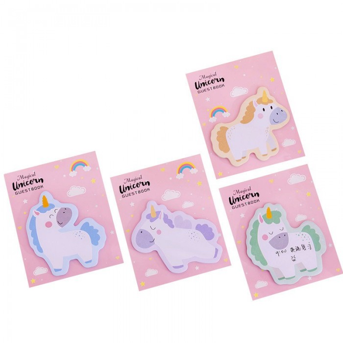 Unicorn Sticky Note Pad Office School Student Business Gift Prize 4077