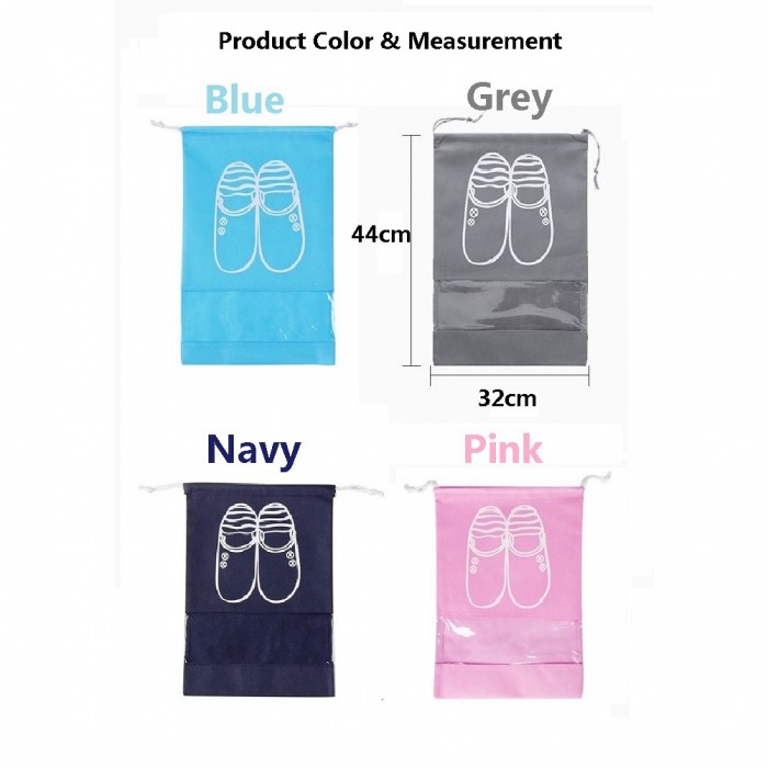 Large Portable Travel Shoe Organiser Storage Bag (32x44cm) 3108 Travel Shoes Bag Shoes Organiz