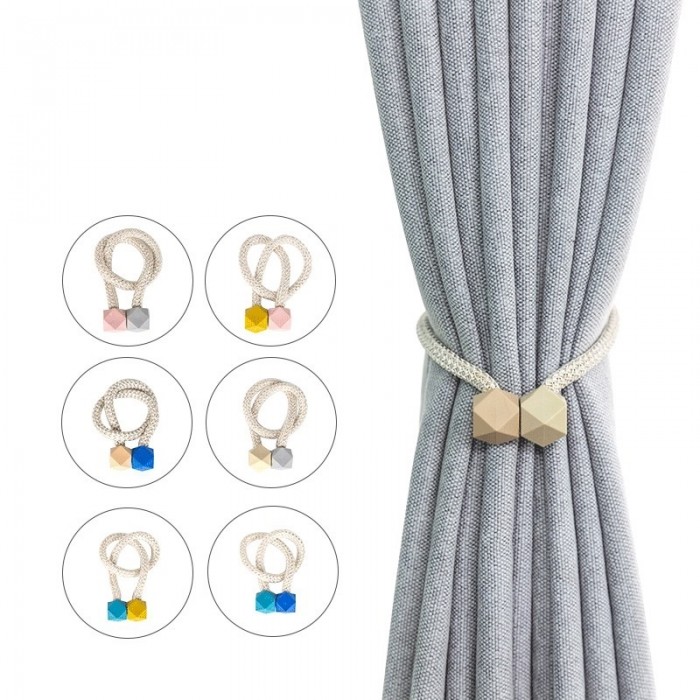 1 PC Magnetic Curtain Tie back, Buckle, Straps, Decorative 1298 Pengikat Langsir Curtain Tier