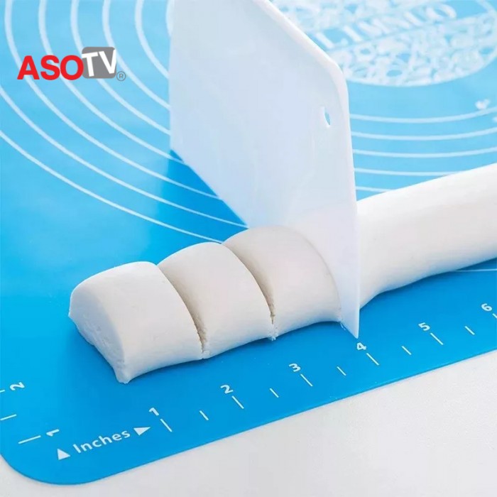 ASOTV® XXL Reusable Nonstick Silicone Baking Mat Rolling Mat [ FREE Dough Cutter ] 1457/1458  Alas