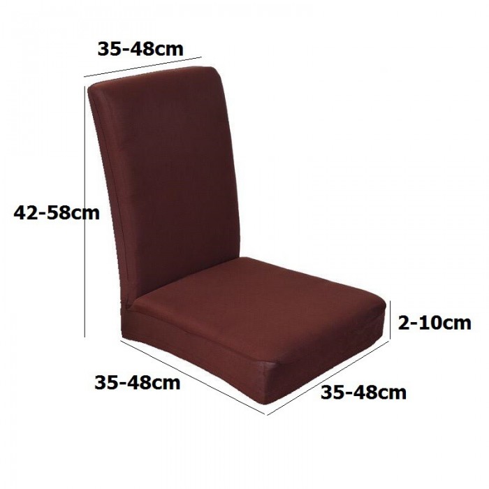 Sarung Kerusi Dining Chair Seat Cover  Solid Plain Color 2004 Cushion Cover Cover Kerusi Chair