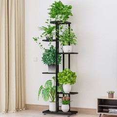7 Pot 6 Tier Flower Rack Decorative Shelf Plant Stand 0145