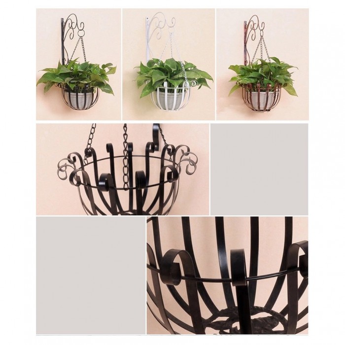 Flower Pot Stand Wall Hanging 0080