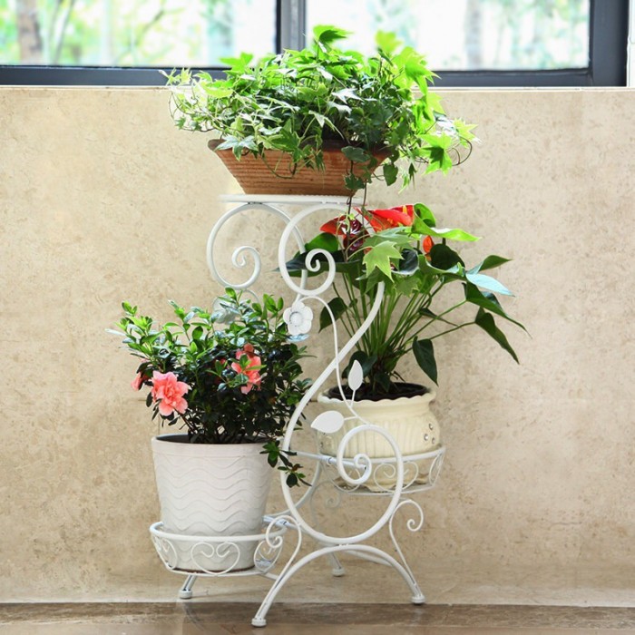 3 Tier Flower Rack Stand Pot Plant Garden Euro S Style 0044