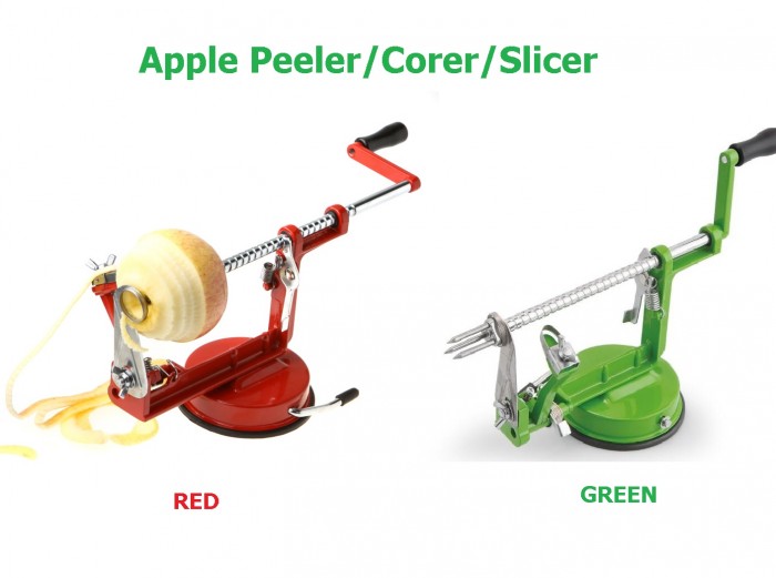 Stainless Steel Apple Peeler/Corer/Slicer 1112