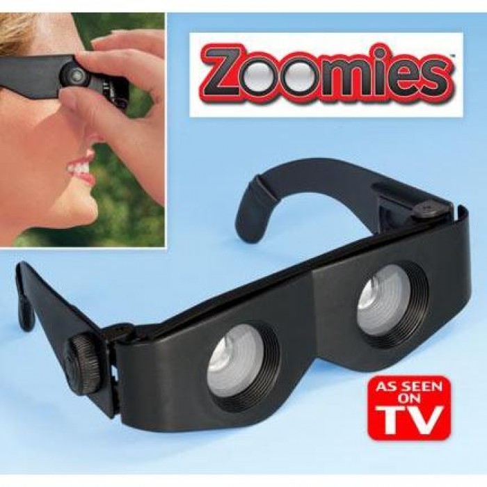 Zoomies Hands Free Compact Binoculars 1331-ZM