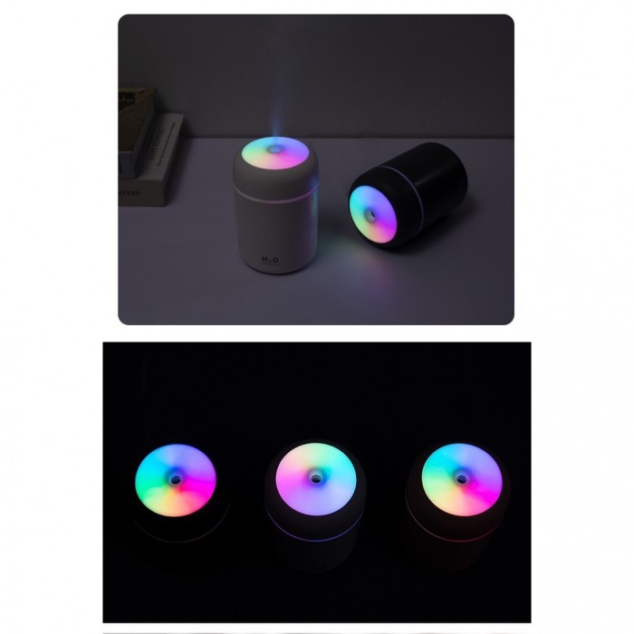 300/420ML USB Colorful Air Humidifier Aroma Essential Oil 1284/1285 Humidifier Small Humidifie