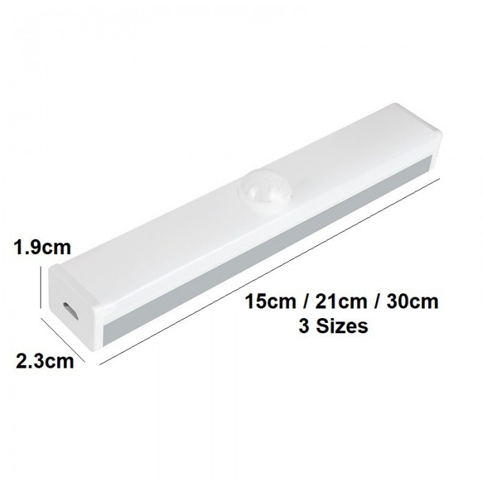 Motion Sensor LED Light -White Light (Long) 1213