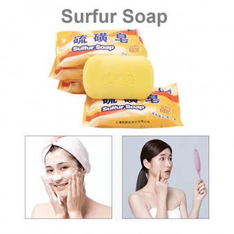 Surfur Soap Anti Face Acne Relieve Skin Itching 1226