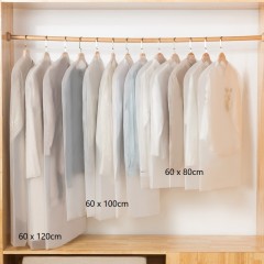 Garment Dust Cover Transparent Clothes Dustproof Clothes Hanging  Anti Dust Storage Bag 1150
