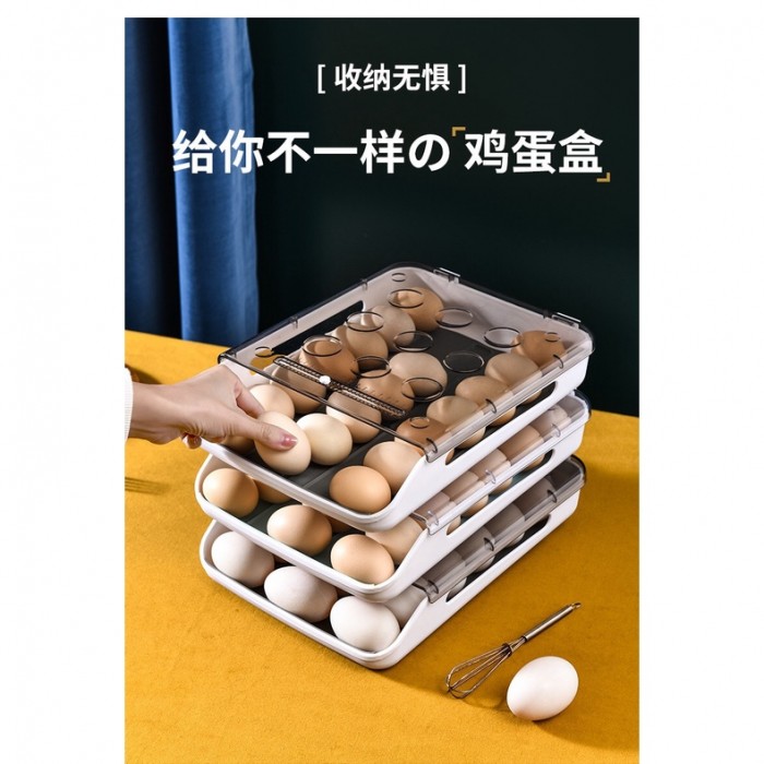 18 Grids Egg Drawer Storage Box Container  0260 Bekas Telur Egg Container Egg Storage Box Telu