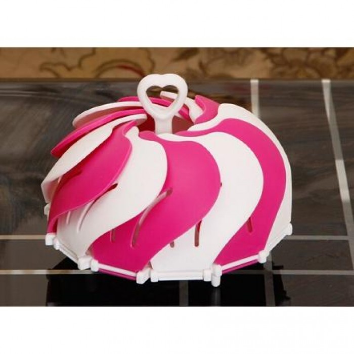 Creative Foldable Lotus Fruit Basket Display Decoratio Fruit Food Tray 1316-LOT