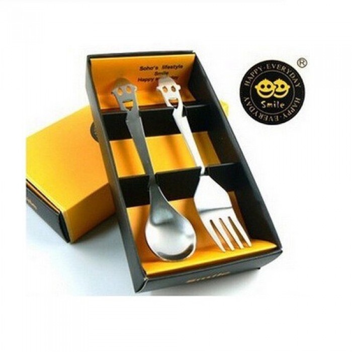 2 Pcs Set Spoon Fork Door Gift 4055 Set Sudu Garfu Spoon Gift Set Spoon Fork Set Cutlery Set C