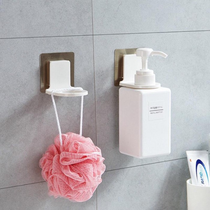 Bathroom Shampoo Shower Gel Wall Hook Storage 1055