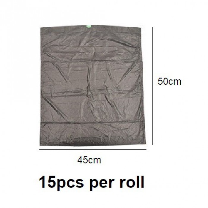 Garbage Rubbish Bag With Rope (15Pcs per Roll) 1162