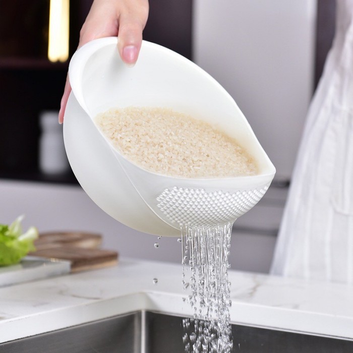 Rice Grain Fruit Vegetable Washing Strainer Bowl 1132