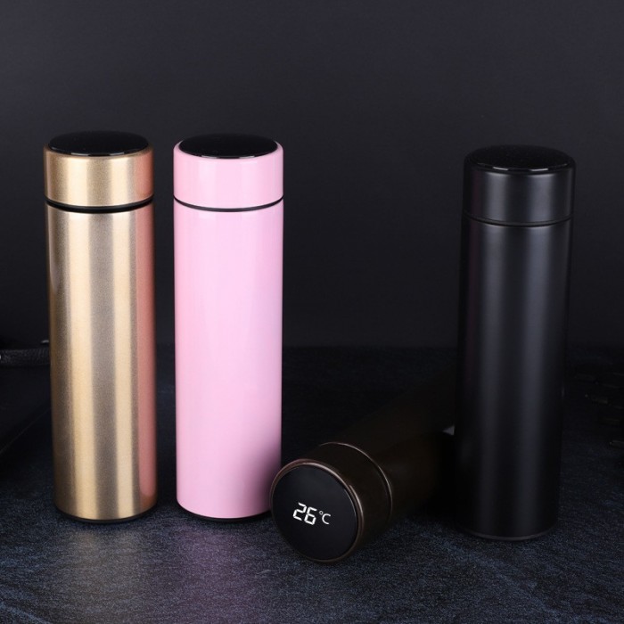 Vacuum Thermal Flask Smart LED Temperature 500ML 304SS Insulation Water Bottle 1291 Flask Ther
