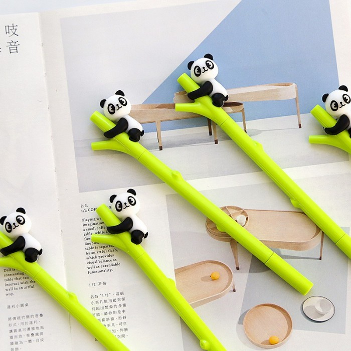 Cute Panda Ball Point Pen School Kid Children Student Pen 4101
