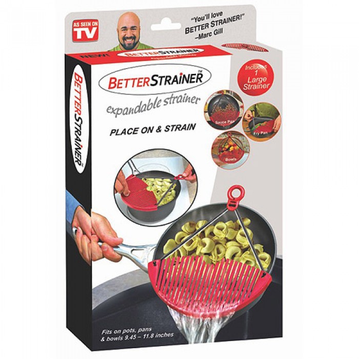 Better Strainer Kitchen Drainer Pot Pan Bowl 1328-STR