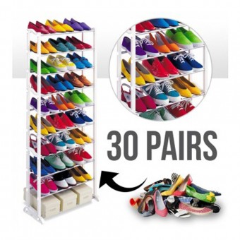 10 Tier Amazing Shoe Storage Rack / Rak Kasut / Scarf Tudung 0130