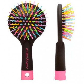 Eye Candy Rainbow Volume Brush Hair Comb1325-RV