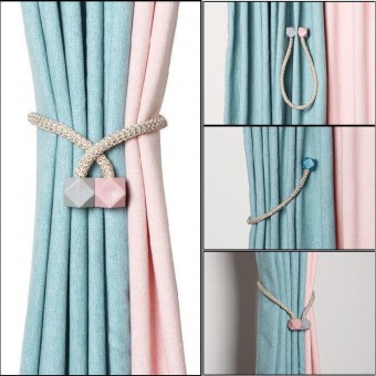1 PC Magnetic Curtain Tie back, Buckle, Straps, Decorative 1298 Pengikat Langsir Curtain Tier