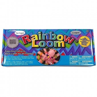 Rainbow Loom Complete Package with Metal Hook Rubber Band Kids Hobbies Craftwork 1333-RN