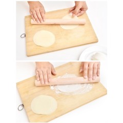 Wooden Dough Rolling Pin Pastry Dumpling Baking Tools 1385 Kayu Gelek Kuih